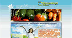 Desktop Screenshot of grussenmeyer-dietetique.com